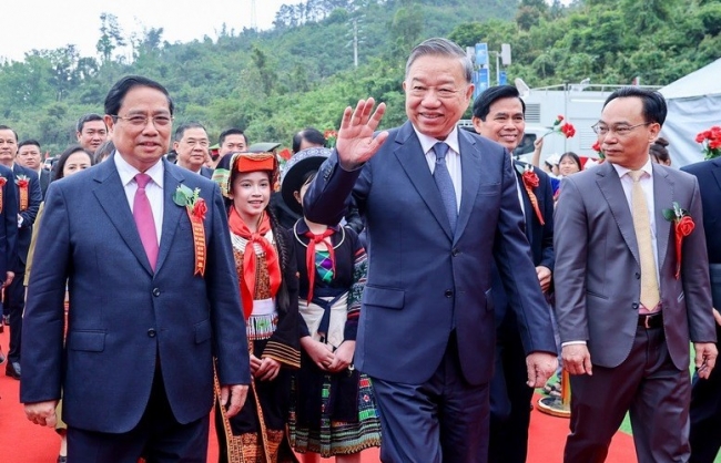 Khởi công đồng loạt 121 trường phổ thông nội trú liên cấp biên giới