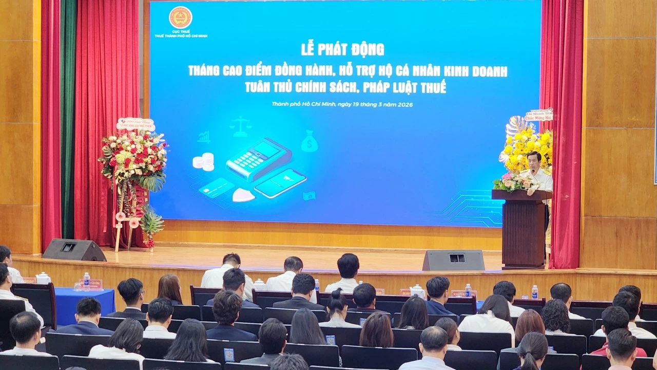 Thuế TP. Hồ Chí Minh phát động tháng cao điểm hỗ trợ người nộp thuế tuân thủ pháp luật thuế