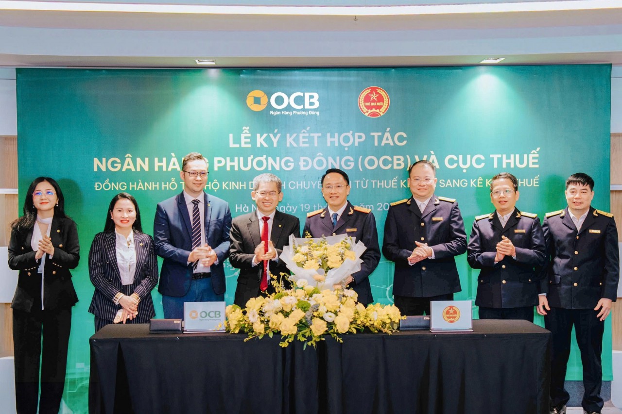 Cục Thuế hợp tác cùng Ngân hàng OCB hỗ trợ hộ kinh doanh chuyển đổi sang kê khai thuế