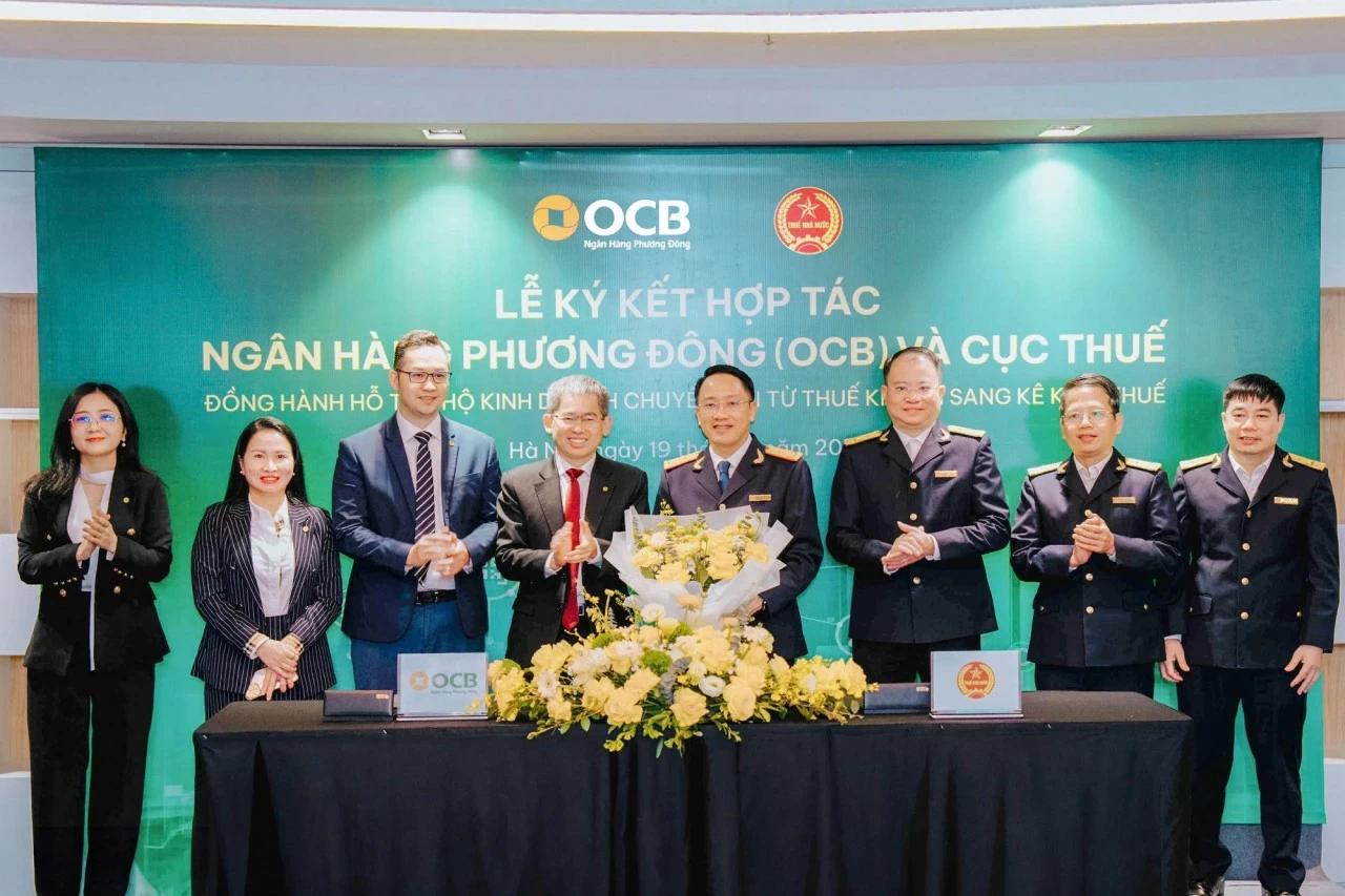 Cục Thuế hợp tác cùng Ngân hàng OCB hỗ trợ hộ kinh doanh chuyển đổi sang kê khai thuế Cục Thuế hợp tác cùng Ngân hàng OCB hỗ trợ hộ kinh doanh chuyển đổi sang kê khai thuế