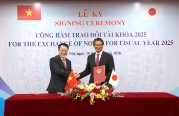 Việt Nam và Nhật Bản ký kết công hàm cung cấp vốn vay 90 tỷ Yên