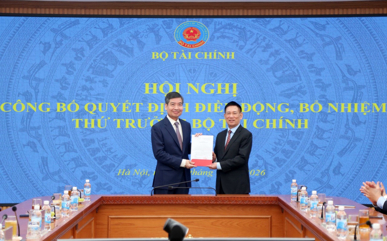 Bộ Tài chính công bố quyết định điều động, bổ nhiệm ông Tạ Anh Tuấn giữ chức Thứ trưởng Bộ Tài chính