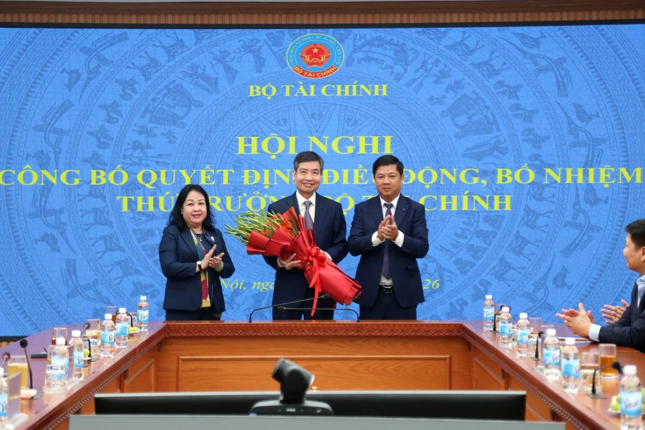Bộ Tài chính công bố quyết định điều động, bổ nhiệm ông Tạ Anh Tuấn giữ chức Thứ trưởng Bộ Tài chính