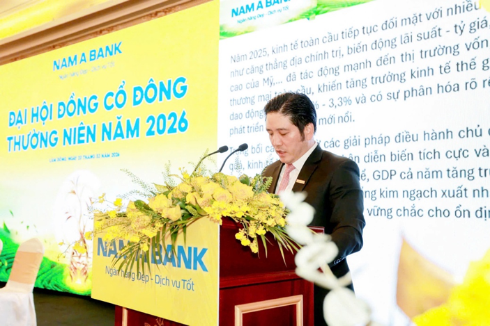 Những điểm đáng lưu ý trong ĐHĐCĐ thường niên năm 2026 của Nam A Bank Nam A Bank sẽ tăng vốn điều lệ lên hơn 22.500 tỷ đồng, chia cổ tức 20%