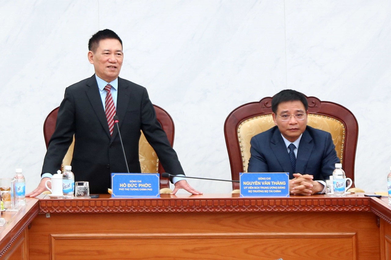 Bộ Tài chính công bố quyết định điều động, bổ nhiệm ông Tạ Anh Tuấn giữ chức Thứ trưởng Bộ Tài chính