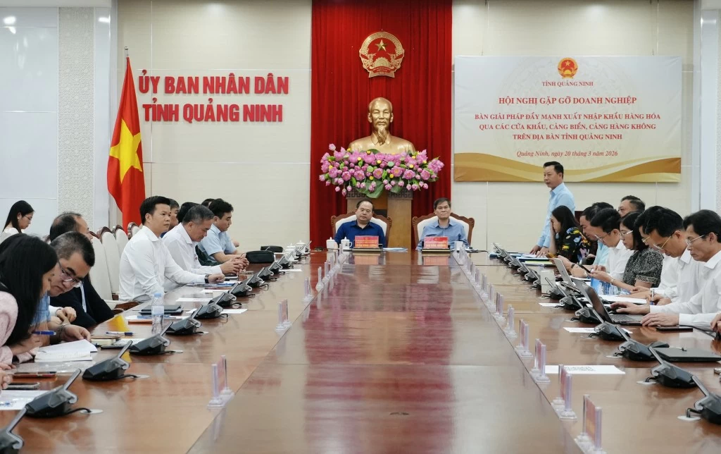 Quảng Ninh đặt mục tiêu thu thuế xuất nhập khẩu đạt 25.000 tỷ đồng trong năm 2026 Quảng Ninh đặt mục tiêu thu thuế xuất nhập khẩu đạt 25.000 tỷ đồng trong năm 2026