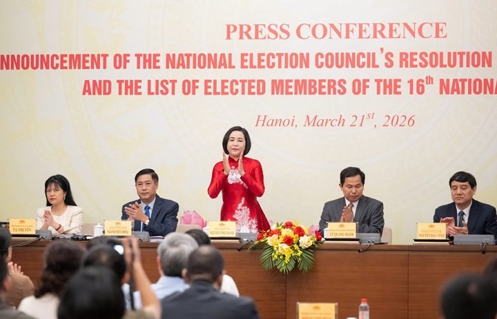 Công bố danh sách những người trúng cử đại biểu Quốc hội khoá XVI