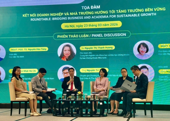 Bồi đắp nền tảng nhân lực cho tài chính xanh