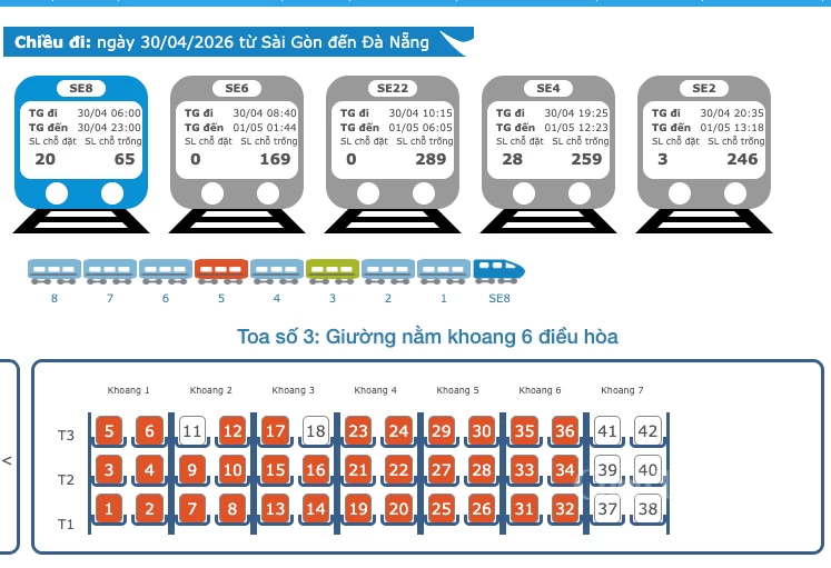 Giá vé máy bay, tàu hỏa dịp lễ 30/4 - 1/5 tăng mạnh Giá vé máy bay, tàu hỏa dịp lễ 30/4 - 1/5 tăng mạnh