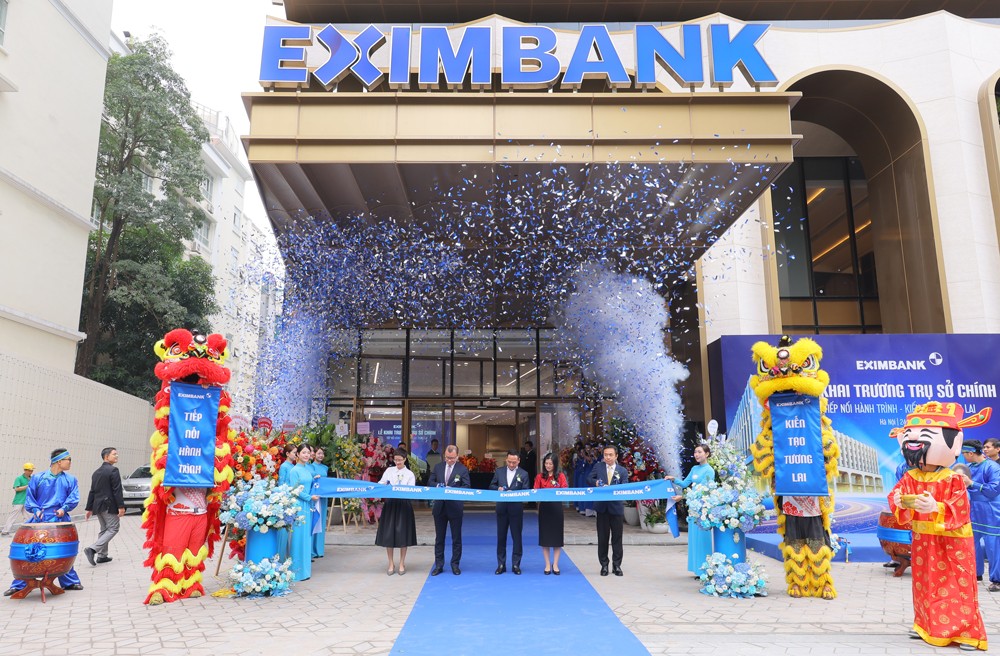 Eximbank khai trương trụ sở chính tại Hà Nội, đánh dấu bước chuyển mình trong chiến lược phát triển