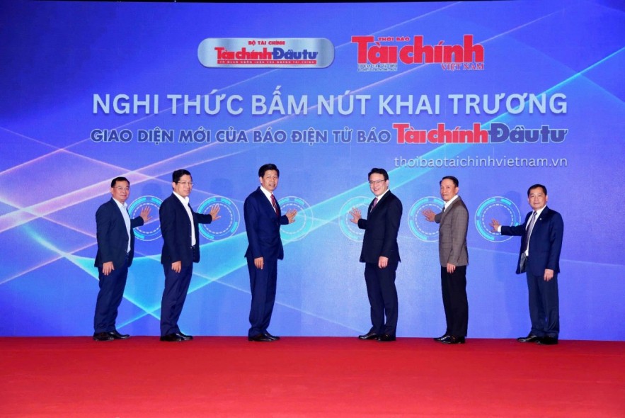 Báo Tài chính - Đầu tư tổ chức Lễ ra mắt giao diện báo điện tử mới