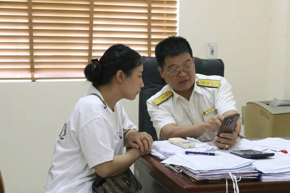 Thuế cơ sở 3 tỉnh Phú Thọ cam kết luôn đồng hành cùng hộ kinh doanh trong kê khai, nộp thuế