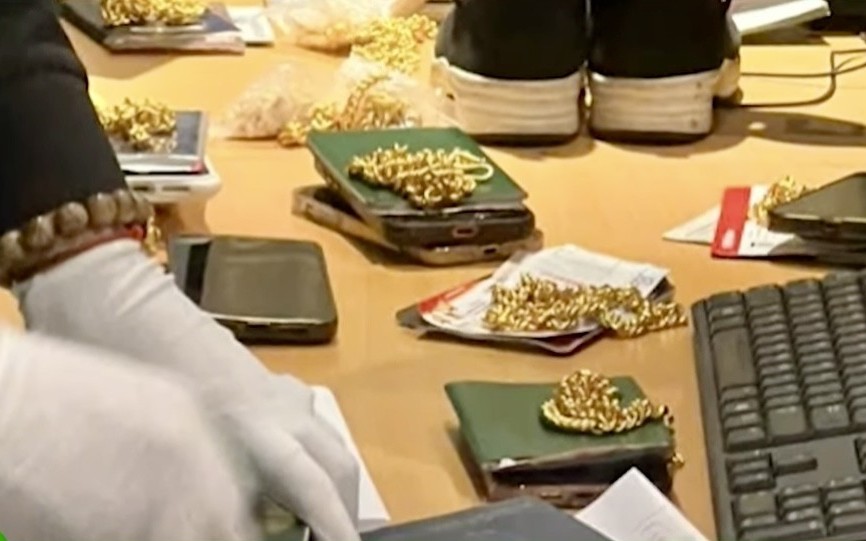 Hải Phòng: Hải quan tham gia triệt phá vụ vận chuyển gần 7 kg vàng qua sân bay Cát Bi