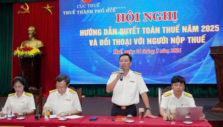 Thuế TP. Huế chú trọng tuyên truyền, hỗ trợ hiệu quả người nộp thuế quyết toán thuế Thuế TP. Huế chú trọng tuyên truyền, hỗ trợ hiệu quả người nộp thuế quyết toán thuế