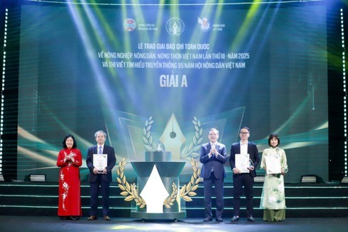 Chính thức khởi động Giải báo chí toàn quốc về nông nghiệp, nông dân, nông thôn năm 2026 và Thi ảnh “Nông thôn Việt Nam 40 năm Đổi mới”.