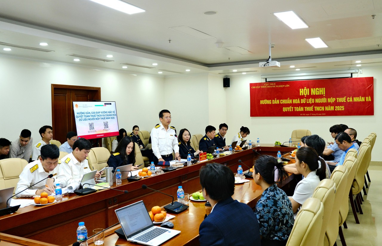 Hướng dẫn chuẩn hóa dữ liệu người nộp thuế phục vụ quyết toán thuế thu nhập cá nhân