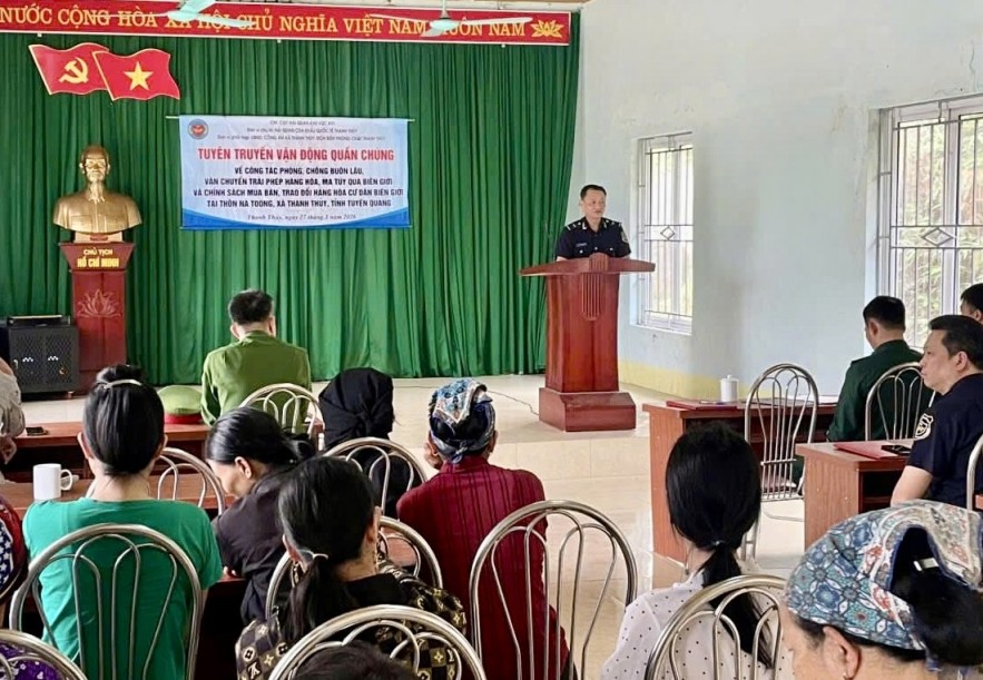Tuyên Quang: Hải quan Thanh Thủy củng cố “phòng tuyến nhân dân” chống buôn lậu