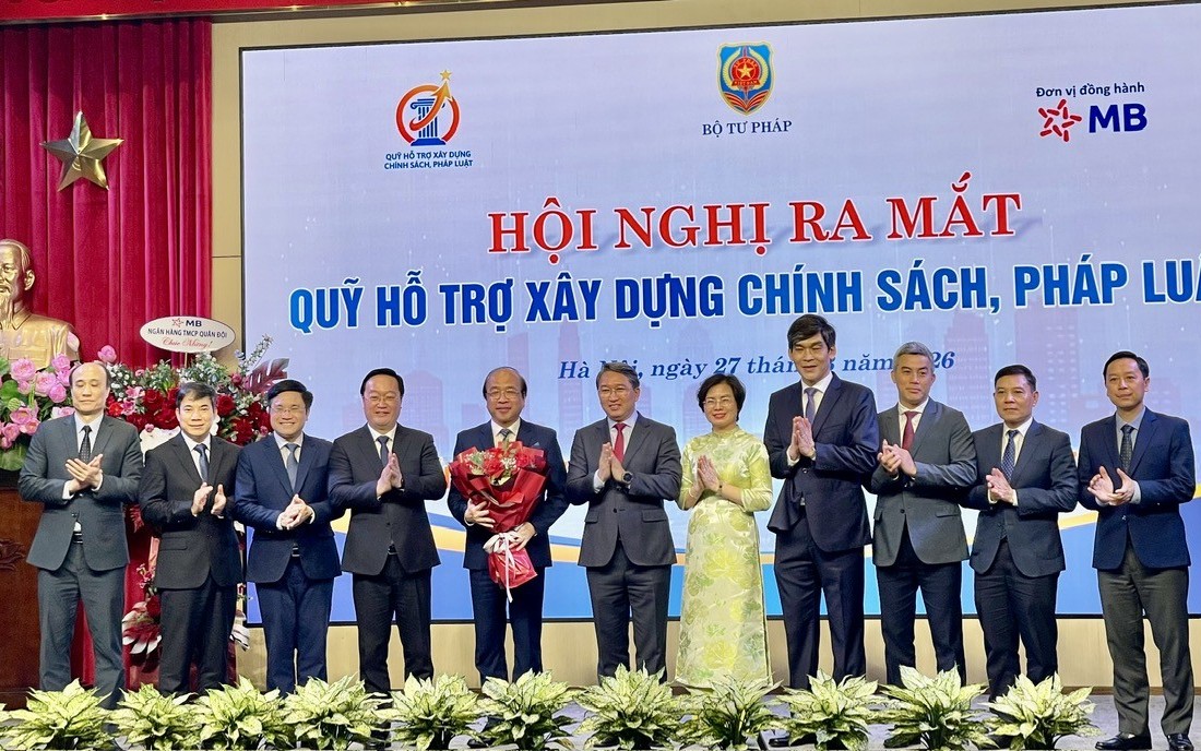 Chính thức ra mắt Quỹ Hỗ trợ xây dựng chính sách, pháp luật