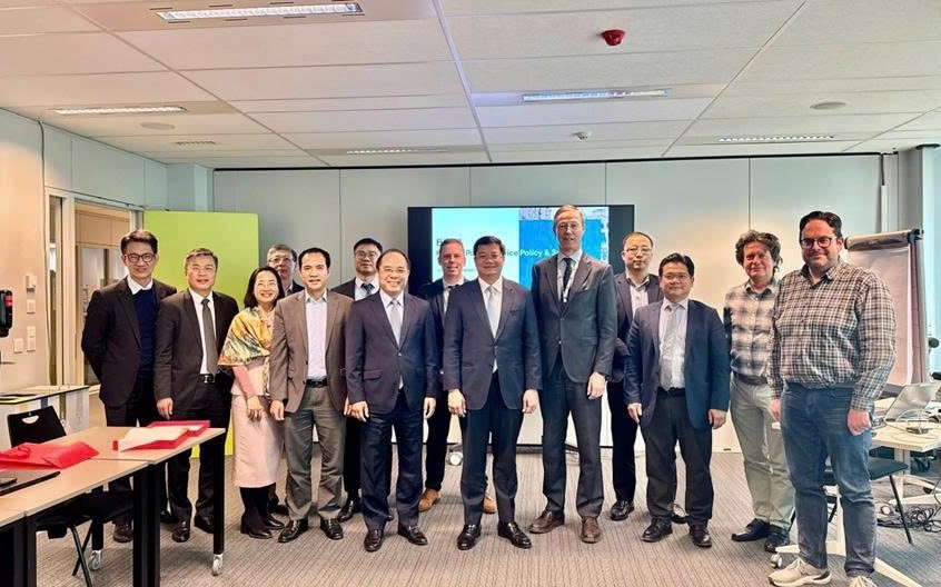 Thứ trưởng Nguyễn Đức Tâm dẫn đầu Đoàn công tác Bộ Tài chính làm việc tại Vương quốc Bỉ và Đan Mạch