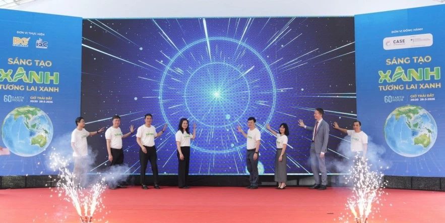Hà Nội phát động Giờ Trái đất 2026, thúc đẩy tiết kiệm năng lượng
