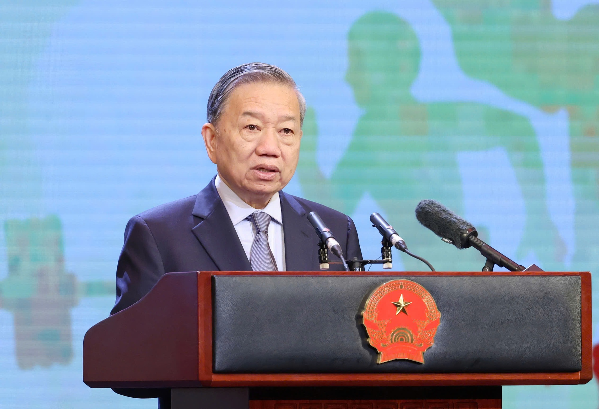 Phát biểu của Tổng Bí thư Tô Lâm tại Lễ kỷ niệm 80 năm Ngày truyền thống ngành Thể dục thể thao Việt Nam- Ảnh 1. Phát biểu của Tổng Bí thư Tô Lâm tại Lễ kỷ niệm 80 năm Ngày truyền thống ngành Thể dục thể thao Việt Nam- Ảnh 1.