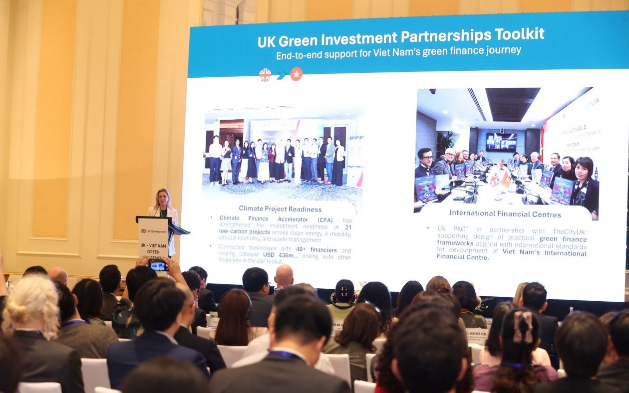 Ra mắt Quan hệ đối tác Đầu tư xanh Vương quốc Anh - Việt Nam