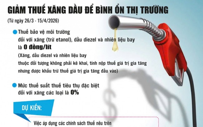 Giảm thuế - giải pháp kịp thời bình ổn giá xăng dầu trong nước