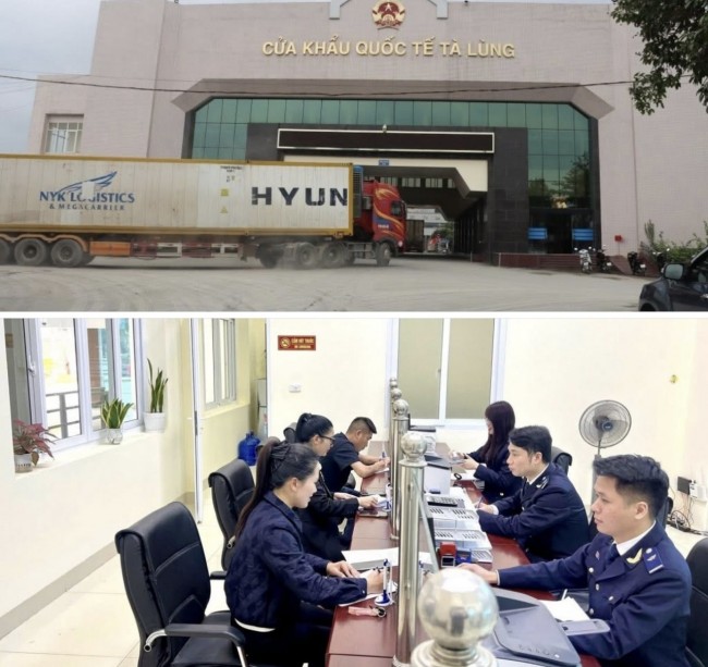 Cao Bằng: Hải quan chủ động triển khai cửa khẩu số, rút ngắn thời gian thông quan