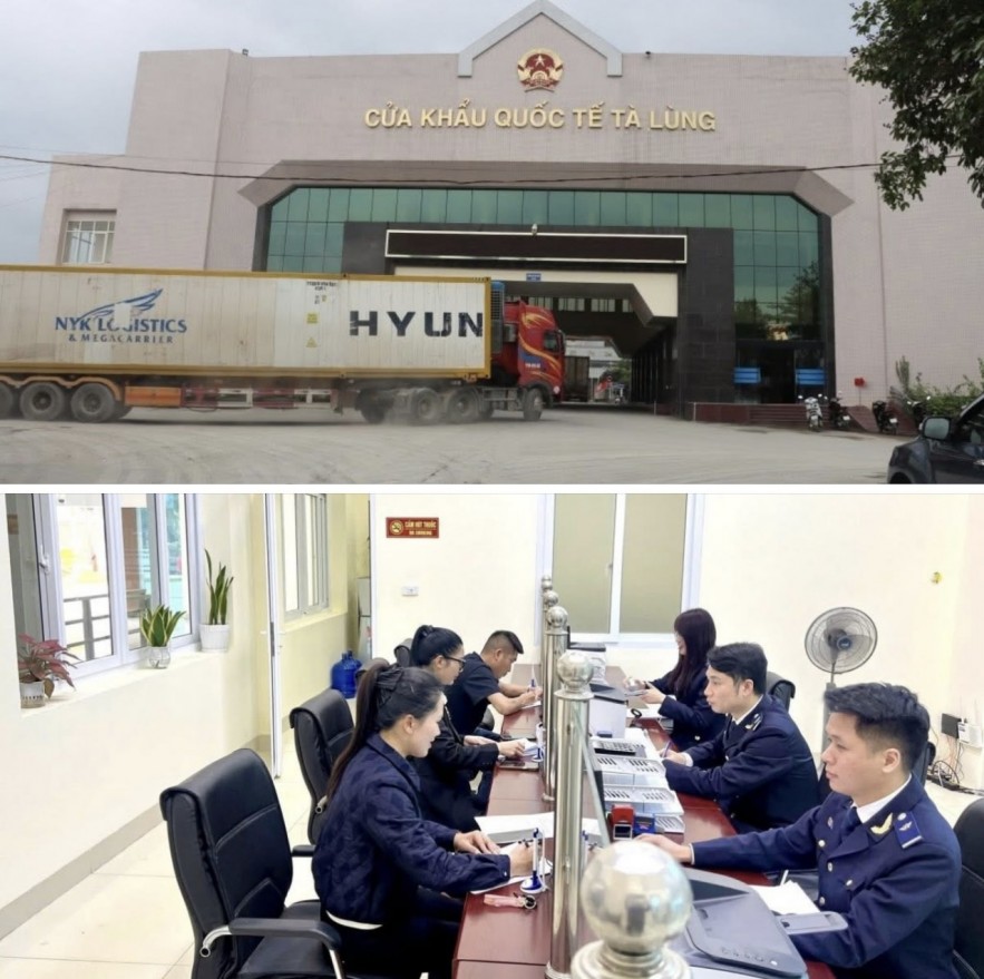 Cao Bằng: Hải quan chủ động triển khai cửa khẩu số, rút ngắn thời gian thông quan Cao Bằng: Hải quan chủ động triển khai cửa khẩu số, rút ngắn thời gian thông quan