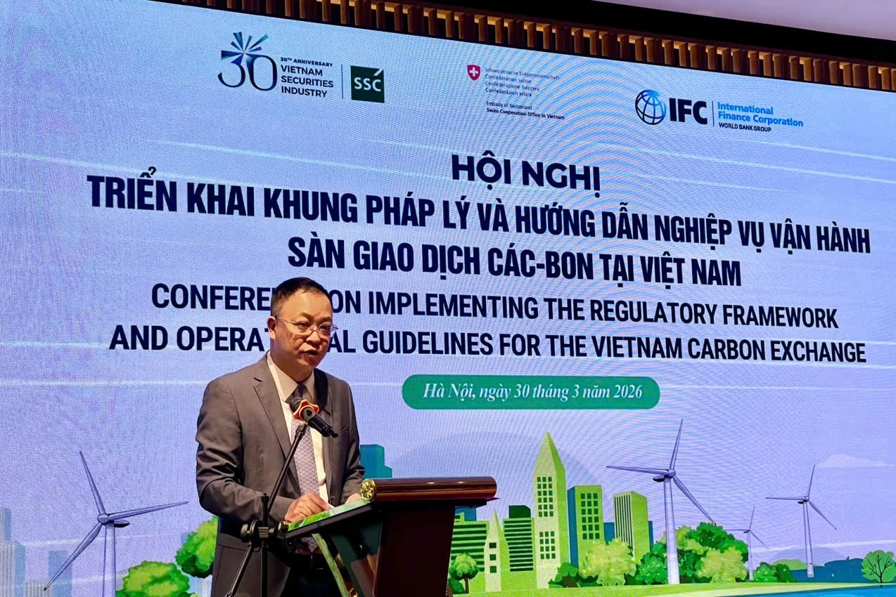 Triển khai khung pháp lý, sẵn sàng vận hành sàn giao dịch các-bon tại Việt Nam Triển khai khung pháp lý, sẵn sàng vận hành sàn giao dịch các-bon tại Việt Nam