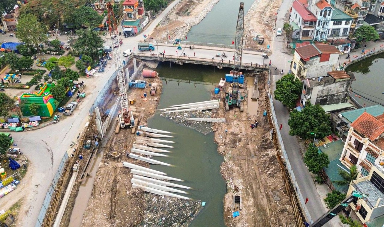 Hà Nội đẩy nhanh 10 dự án chống ngập cấp bách Hà Nội đẩy nhanh 10 dự án chống ngập cấp bách