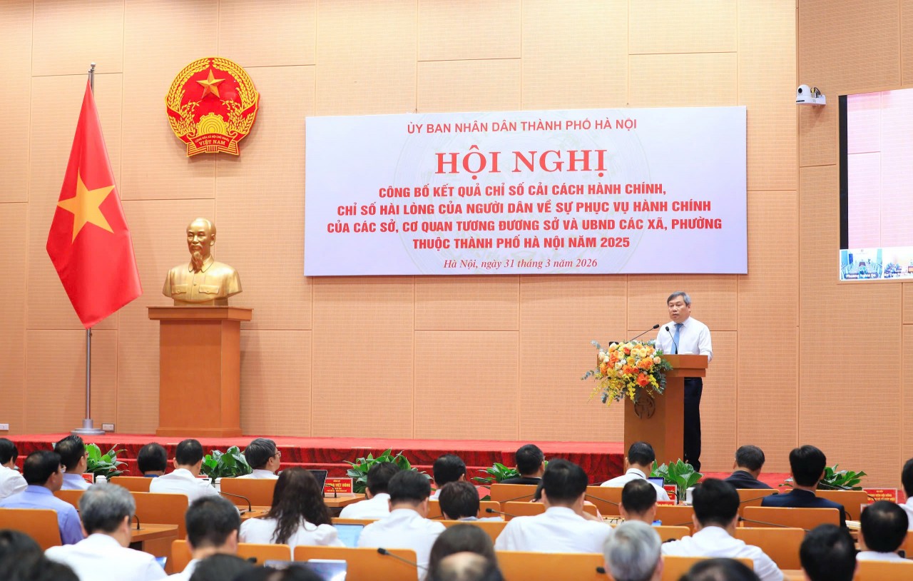 Hà Nội: Cải cách hành chính chuyển biến mạnh, mức hài lòng tăng cao