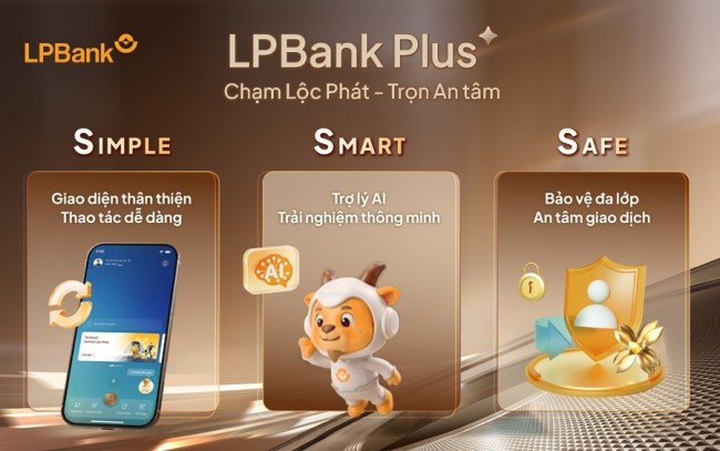 LPBank Plus – Ứng dụng ngân hàng số thế hệ mới, tích hợp trợ lý AI chuyển tiền bằng hội thoại