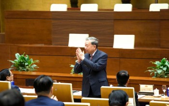 Tổng Bí thư Tô Lâm dự Hội nghị toàn quốc tổng kết công tác bầu cử