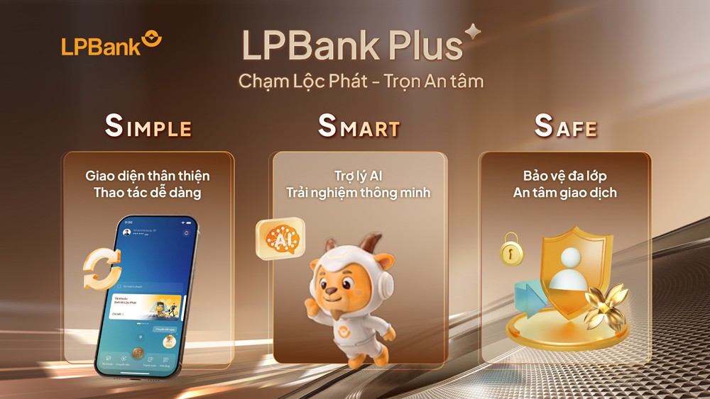 LPBank Plus – Ứng dụng ngân hàng số thế hệ mới, tích hợp trợ lý AI chuyển tiền bằng hội thoại LPBank Plus – Ứng dụng ngân hàng số thế hệ mới, tích hợp trợ lý AI chuyển tiền bằng hội thoại