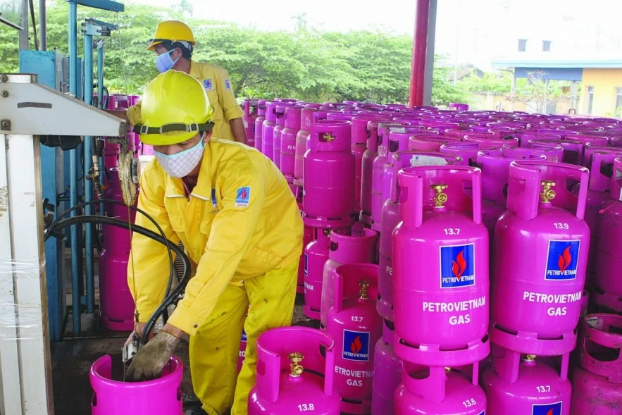 Giá gas bán lẻ tháng 4/2026 tại TP Hồ Chí Minh tiếp tục tăng mạnh
