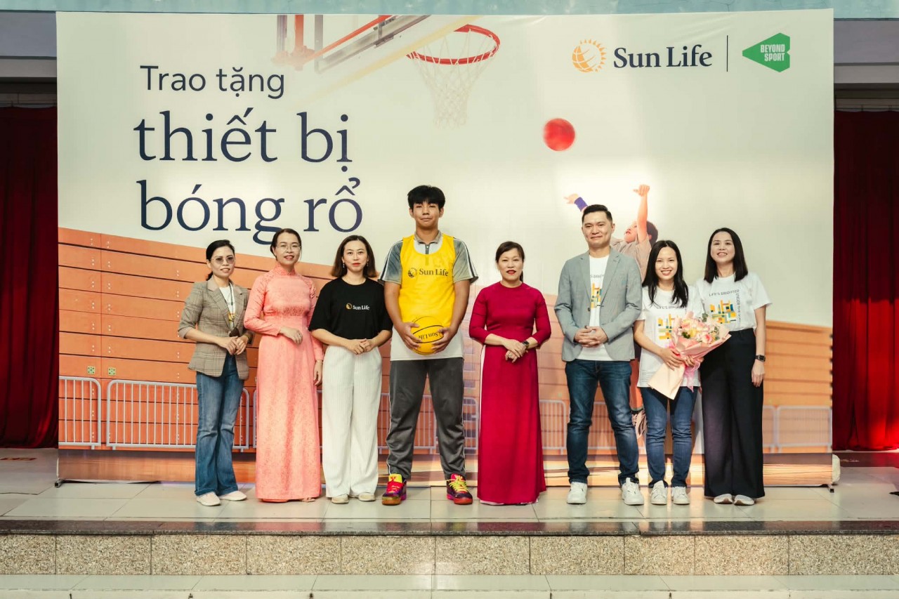 Sun Life khẳng định cam kết lâu dài vì sức khỏe thế hệ trẻ với chương trình Hoops + Health 2026 Sun Life khẳng định cam kết lâu dài vì sức khỏe thế hệ trẻ với chương trình Hoops + Health 2026