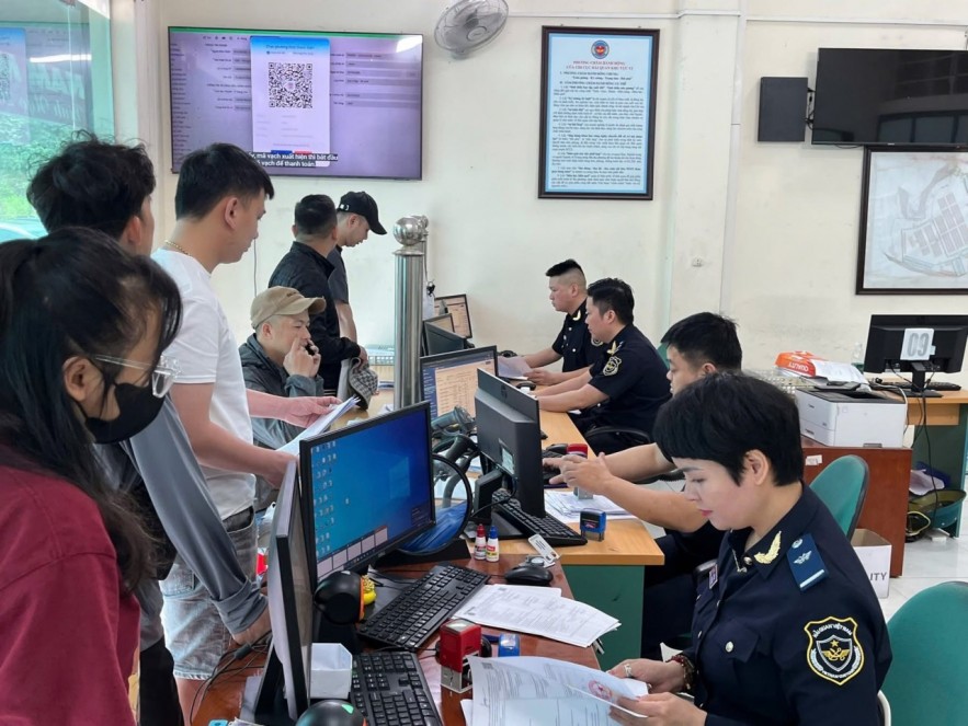 Từ 1/4, Hải quan cửa khẩu Tân Thanh triển khai thanh toán phí tự động