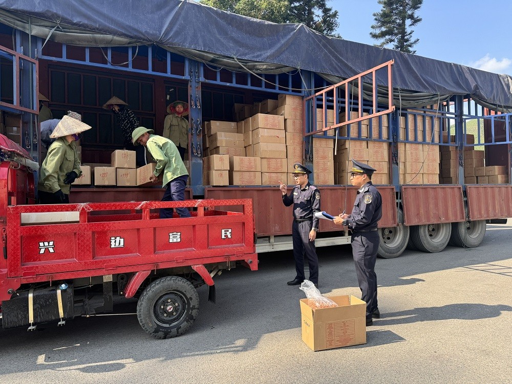 Hải quan Cửa khẩu Hoành Mô thu ngân sách hơn 34 tỷ đồng trong quý I/2026