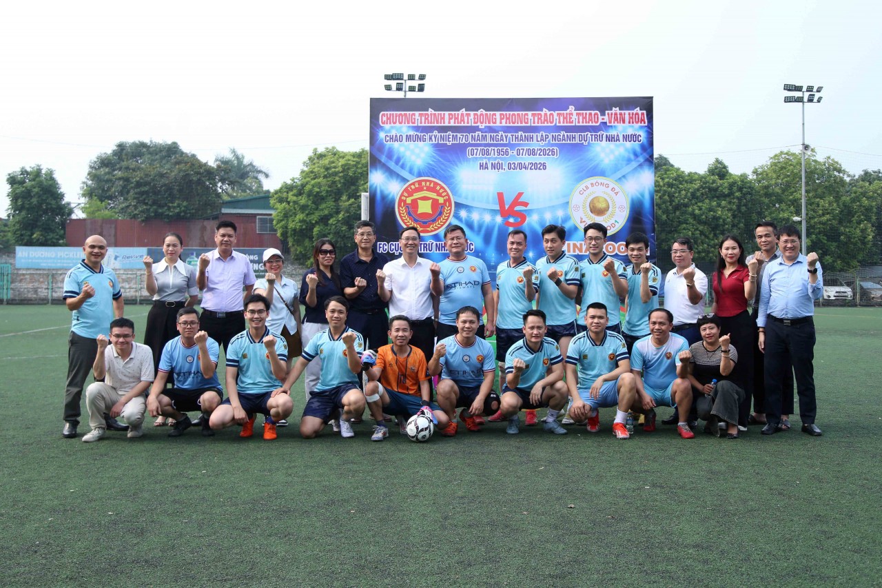 Cục Dự trữ Nhà nước phát động phong trào văn nghệ, thể thao trong toàn ngành