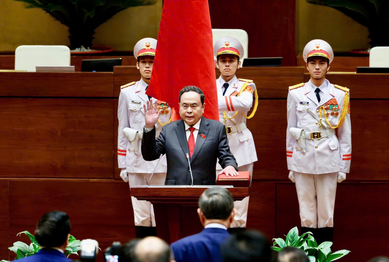 Chủ tịch Quốc hội khoá XV Trần Thanh Mẫn được bầu giữ chức Chủ tịch Quốc hội khóa XVI Chủ tịch Quốc hội khoá XV Trần Thanh Mẫn được bầu giữ chức Chủ tịch Quốc hội khóa XVI