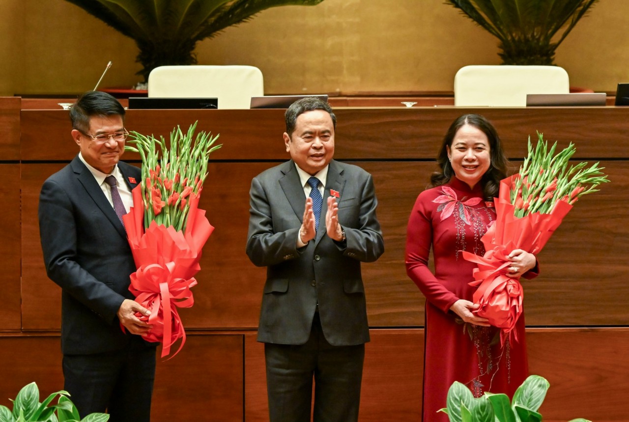 Quốc hội bầu Phó Chủ tịch nước và Viện trưởng Viện Kiểm sát nhân dân tối cao