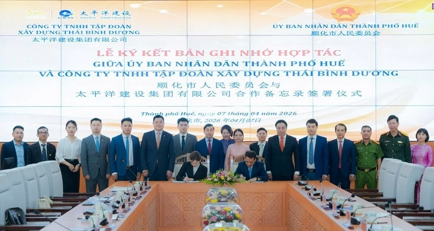 Huế hợp tác với Tập đoàn Thái Bình Dương trên nhiều lĩnh vực Huế hợp tác với Tập đoàn Thái Bình Dương trên nhiều lĩnh vực