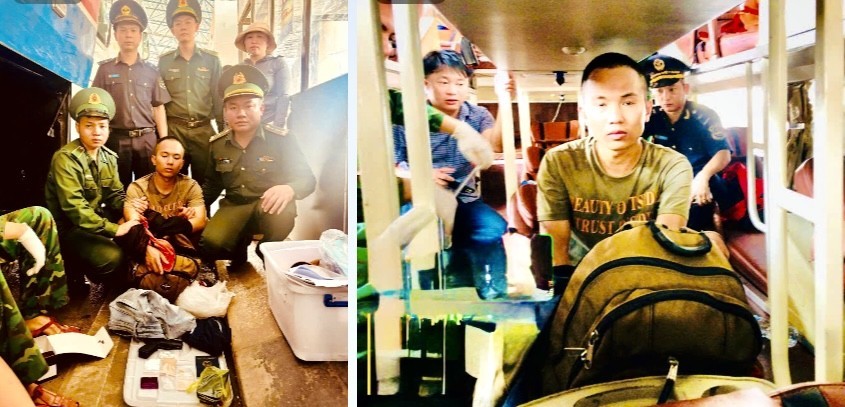 Phát hiện súng và ma túy giấu trong hành lý qua cửa khẩu Lao Bảo