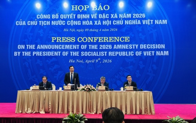 Công bố Quyết định về đặc xá năm 2026 của Chủ tịch nước