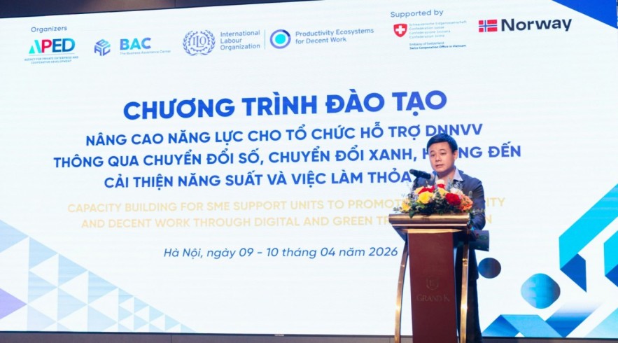 “Nâng chất” cho tổ chức hỗ trợ doanh nghiệp vừa và nhỏ chuyển đổi số và chuyển đổi xanh