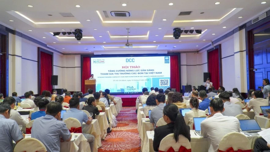 Nâng năng lực cho doanh nghiệp tham gia thị trường carbon tại Việt Nam Nâng năng lực cho doanh nghiệp tham gia thị trường carbon tại Việt Nam