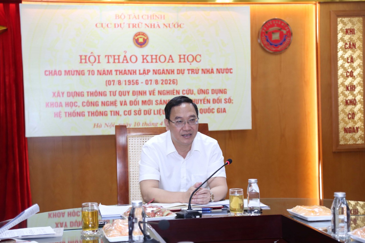 Xây dựng hệ thống dự trữ quốc gia hiện đại, minh bạch và bền vững