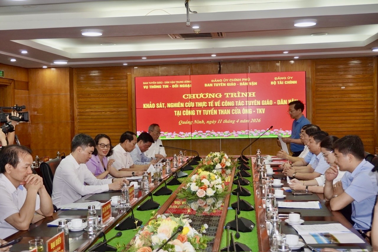 Tuyên giáo, dân vận điểm tựa mềm cho vận hành sản xuất ngành Than