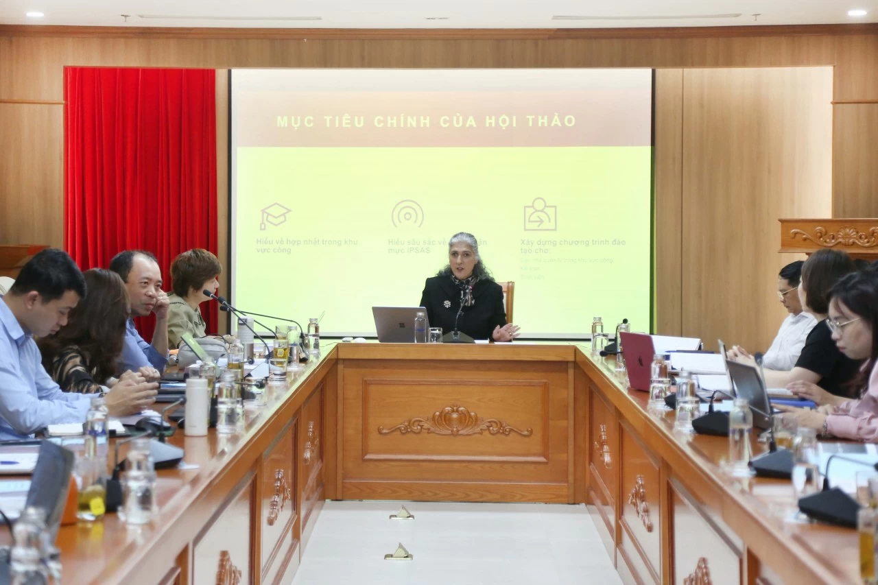 Bộ Tài chính đào tạo  5 Chuẩn mực kế toán công quốc tế